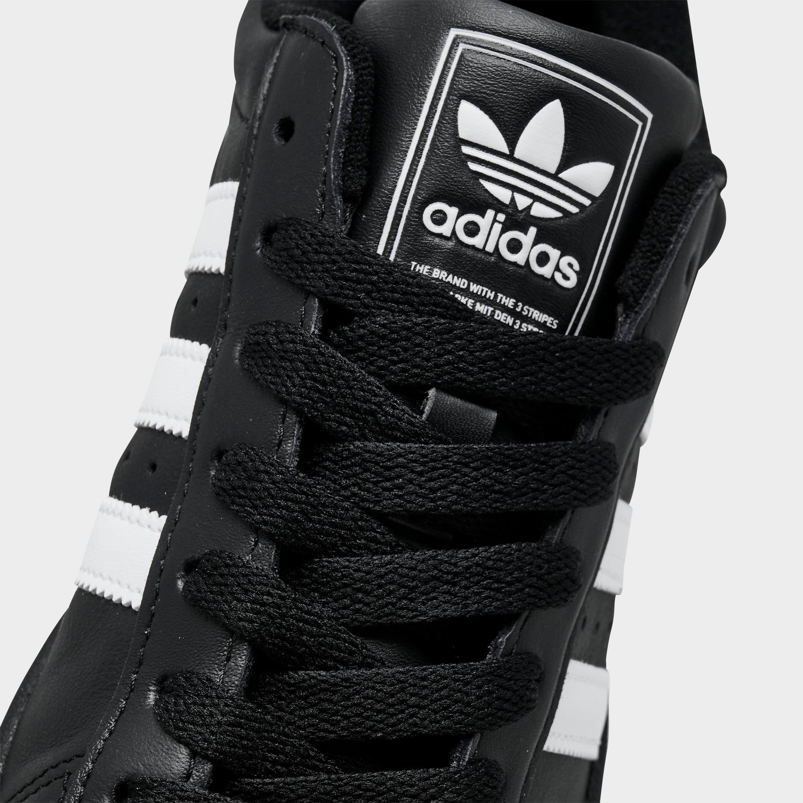 Women's adidas Originals Superstar II Casual Shoes - Core Black/White/Core Black - view 3