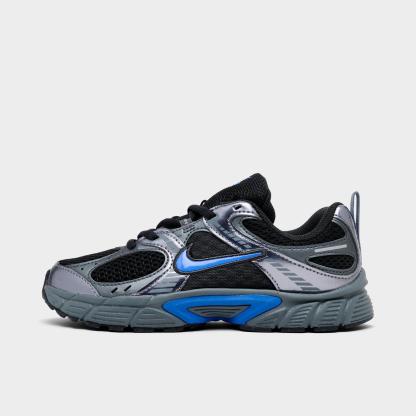 Little Kids' Nike V5 RNR Stretch Lace Casual Shoes - Anthracite/Blue Crystal/Metallic Cool Grey