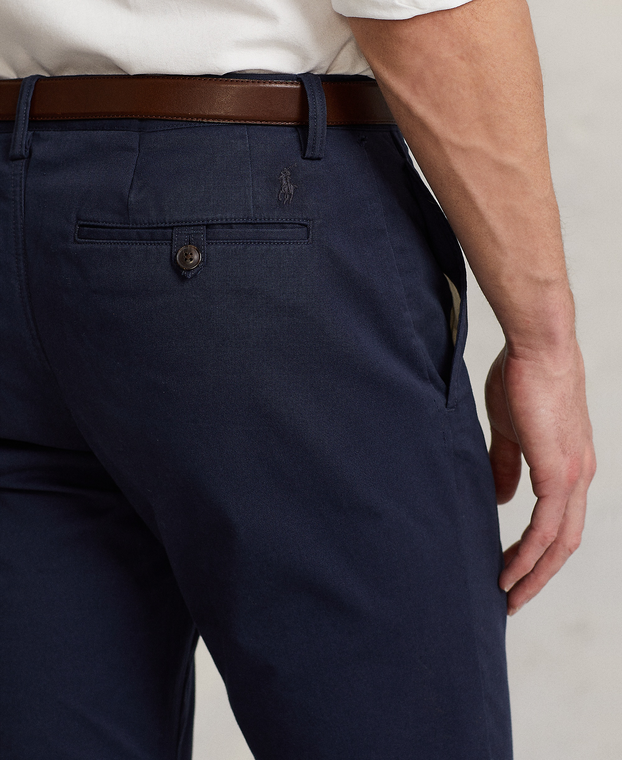 Polo Ralph Lauren Men's Straight-Fit Stretch Chino Pants - Ink