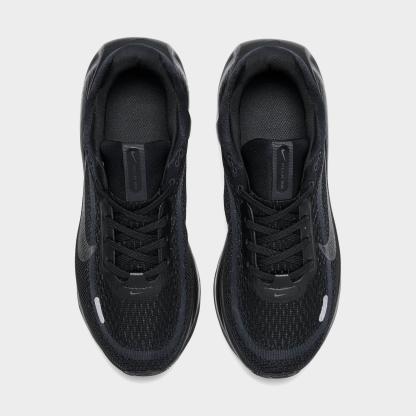 Big Kids' Nithtke Stellar Ride Running Shoes - Black/Black/Anthracite - Top view
