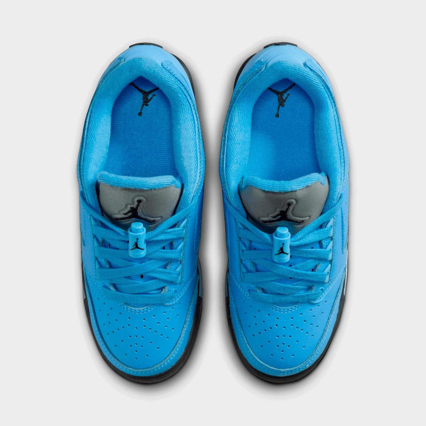 Big Kids' Jordan Sixty Plus Low Casual Shoes - University Blue/Obsidian/White - view 5