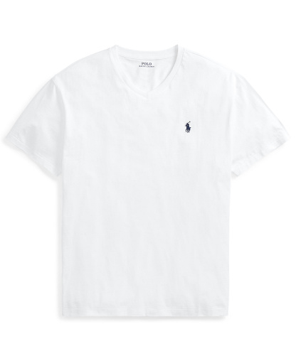 Polo Ralph Lauren Men's Classic-Fit V-Neck T-Shirt - White