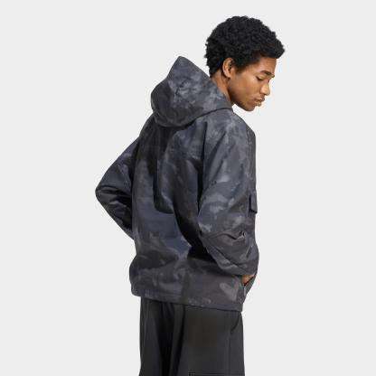 Men's adidas Originals Camo Ripstop Full-Zip Jacket - Black