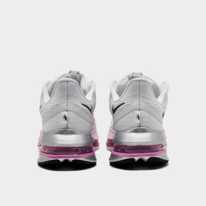 Women's Nithtke Pegasus Premium Running Shoes - Part 1 - White/Bleached Lilac/Light Magenta/Black - Back view