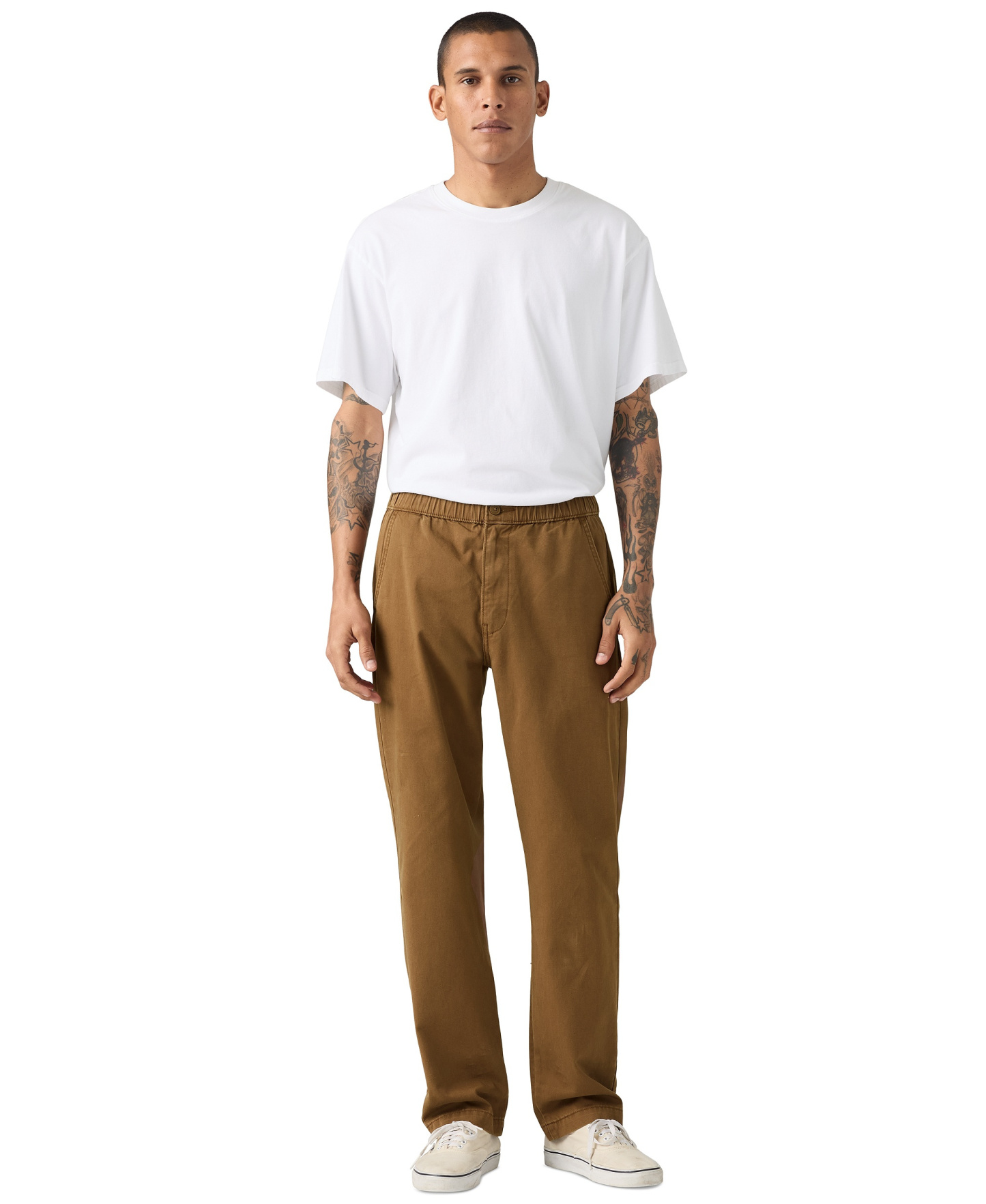 Levi's Men's Comfort Regular-Fit Pants - Karla Brown