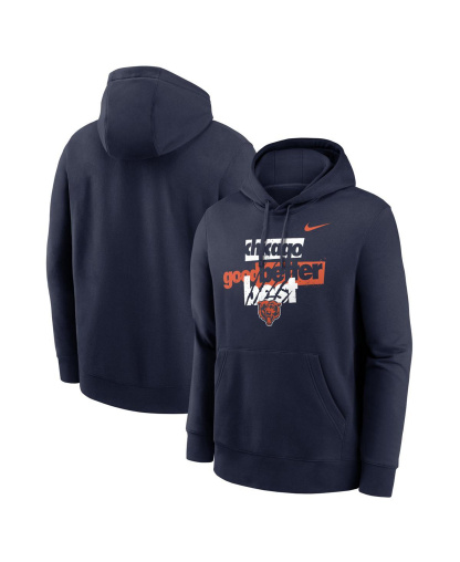 Nike Men's Navy Chicago Bears Good Better Best Club Hoodie - Navy
