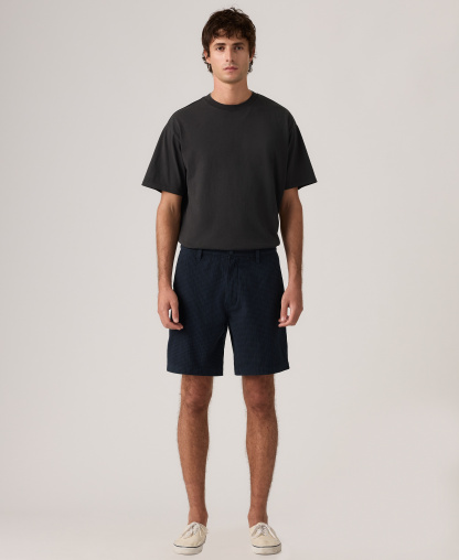 Levi's Premium Men's Authentic Regular-Fit 8" Chino Shorts - Navy Plaid