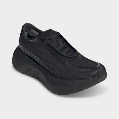 Women's adidas Hyperboost Edge Running Shoes - Part 1 - Core Black/Carbon/Carbon - Both shoes facing left
