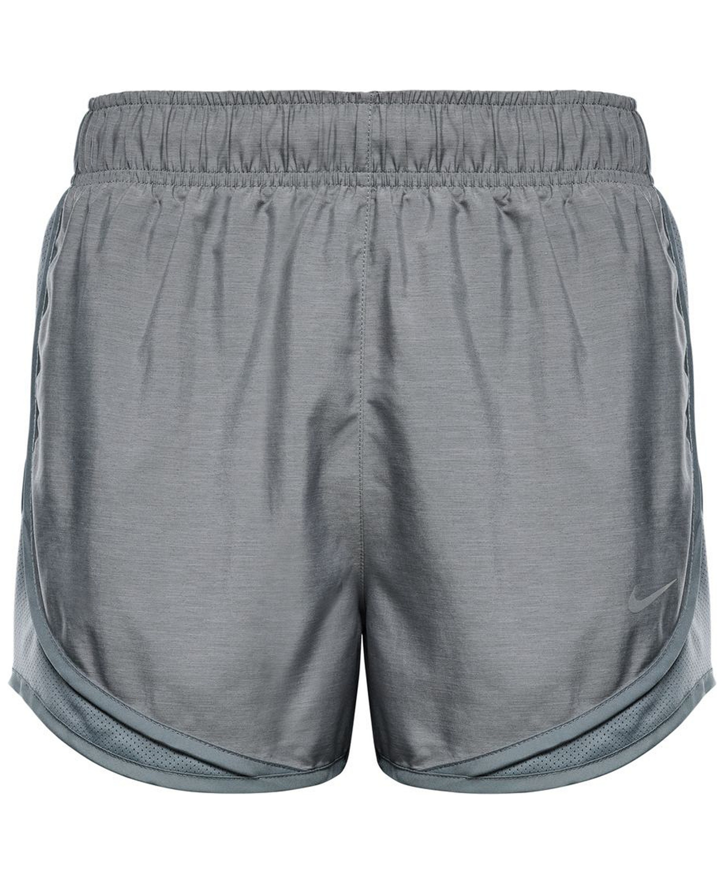 Nike Women's Tempo Dri-FIT Mid-Rise Running Shorts - Smoke Gray/Reflective Silver