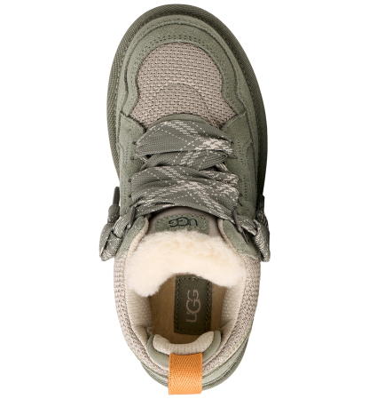 UGG® Kids' Lowmel Lace-Up Cozy Sneakers - Shaded Clover