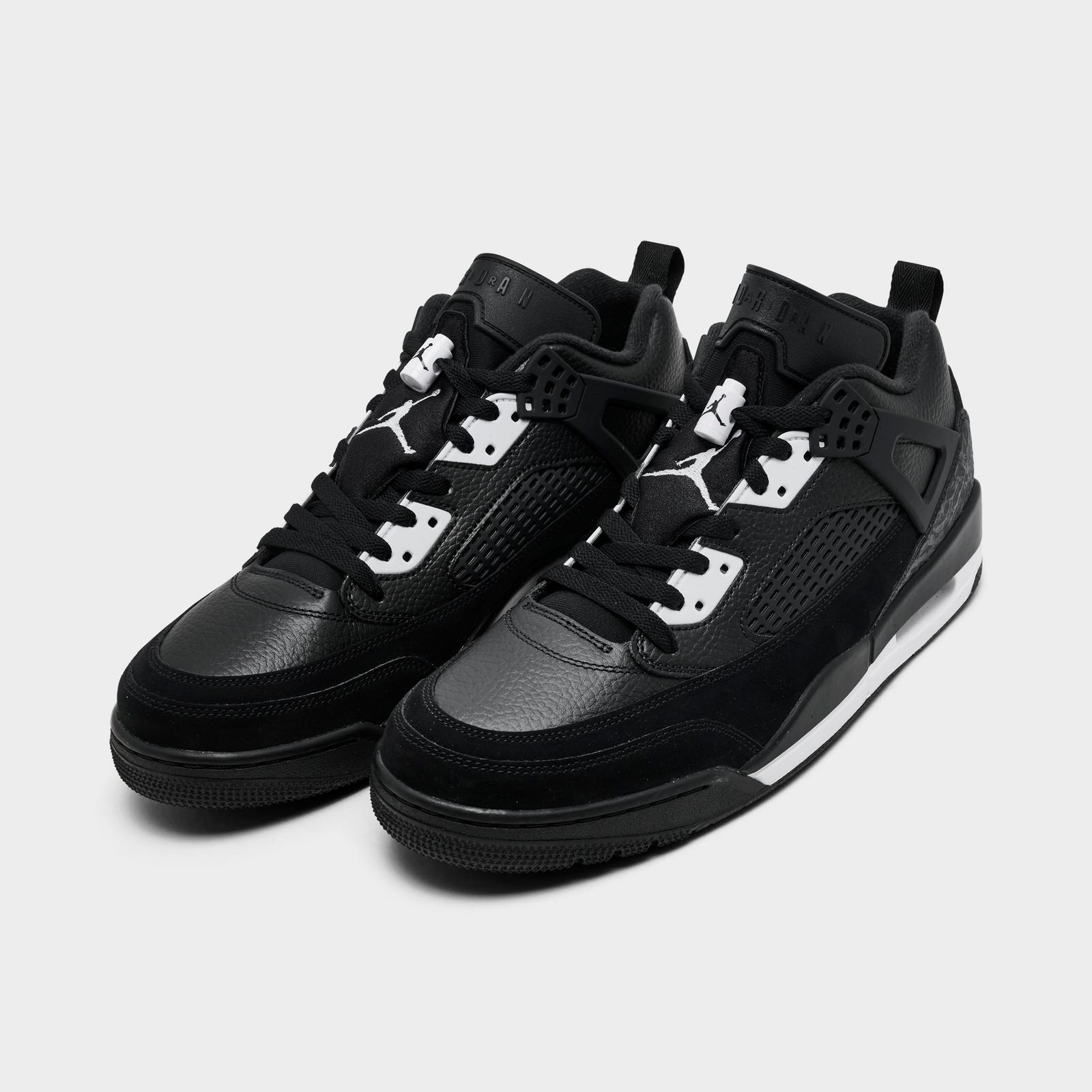 Men's Jordan Spizike Low Casual Shoes - Black/White/White/Anthracite - view 2