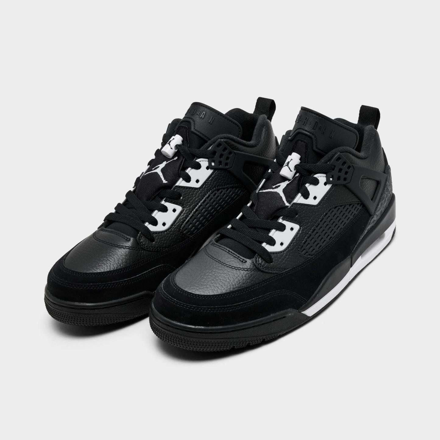 Men's Jordan Spizike Low Casual Shoes - Black/White/White/Anthracite - view 2