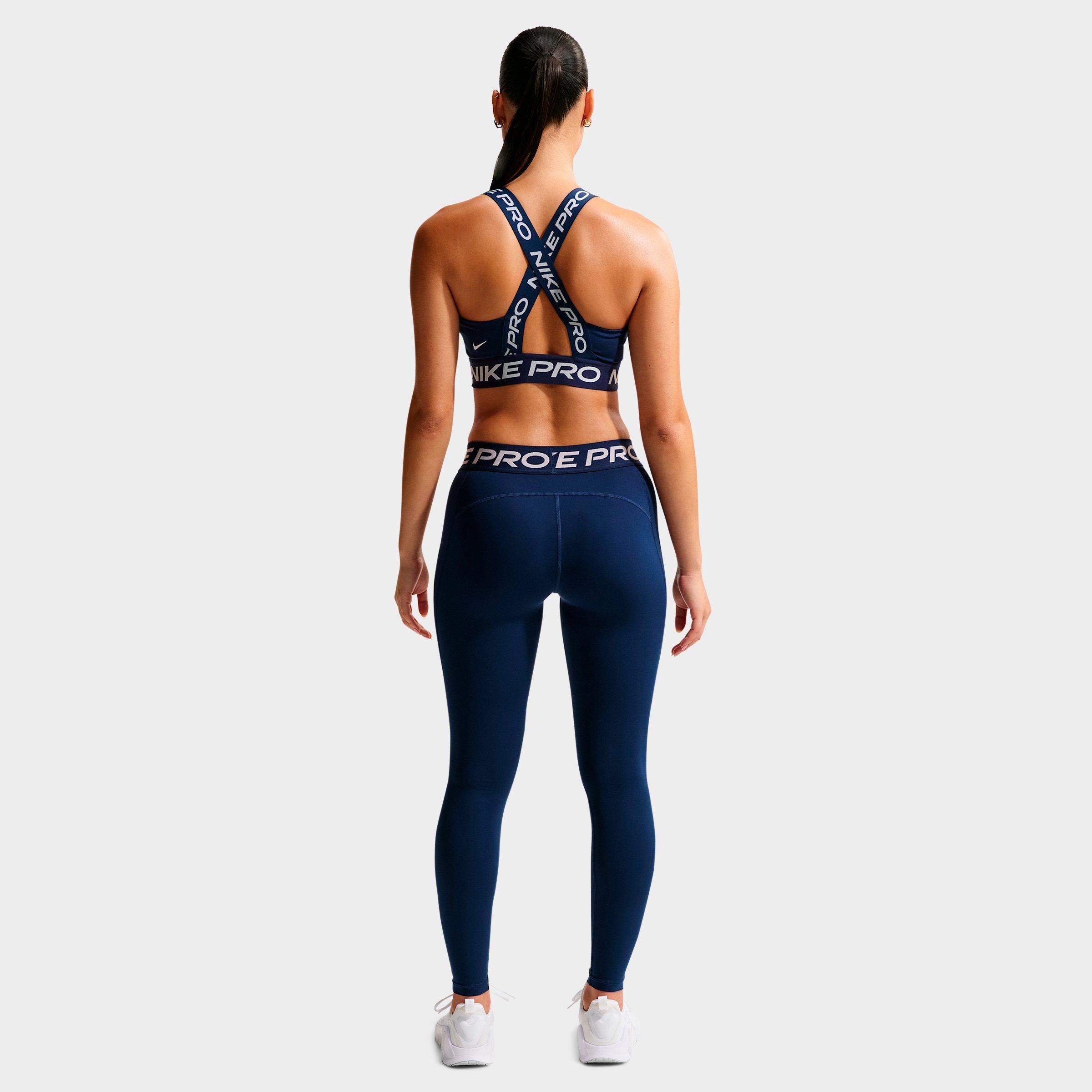 Women's Nithtke Pro Mid-Rise Full-Length Leggings - Midnight Navy/White