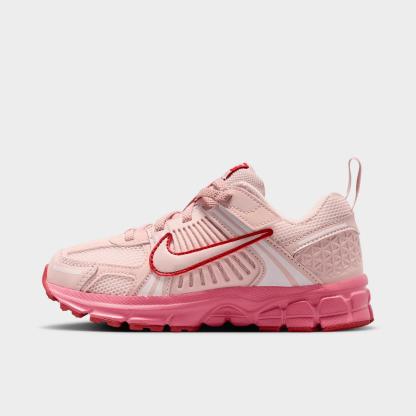 Little Kids' Nike Vomero 5 Stretch Lace Casual Shoes - Silt Red/Peony/Team Crimson/Silt Red