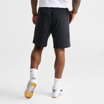 Men's Nithtke Sportswear Air Max Fleece Shorts - Black/Black/White