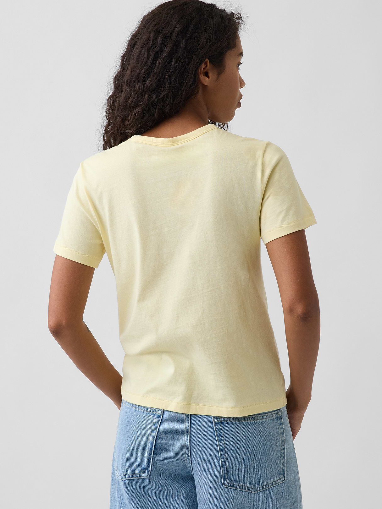 Organic Cotton VintageSoft T-Shirt - Maize yellow