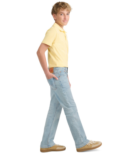 Levi's Boys' 2T-7 502™ Taper Fit Stretch Performance Jeans - Yosemite Falls