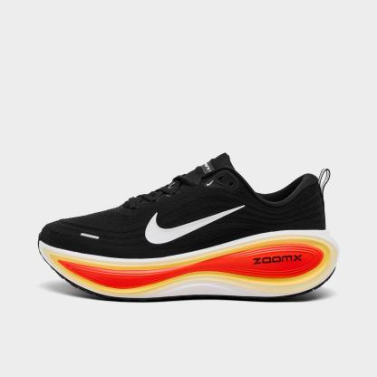 Men's Nike Vomero Plus Running Shoes - Black/Bright Crimson/Sail/White