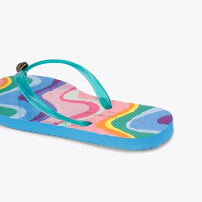 Kurt Geiger London Kensington Flip Flop Sandal - Blue - view 4