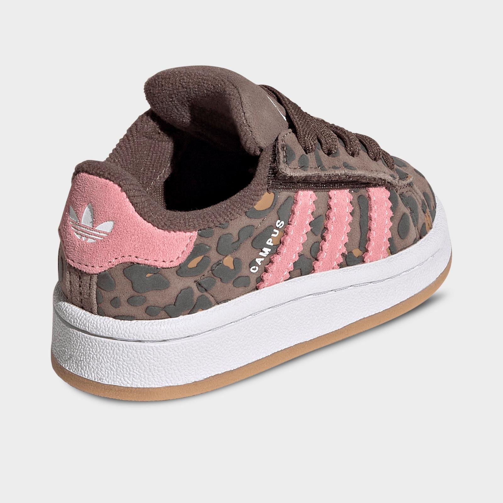 Kids' Toddler adidas Originals Campus 00s Comfort Closure Stretch Lace Casual Shoes - Earth Strata/Cloud White/Glow Pink - view 4