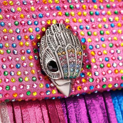 Kurt Geiger London Kensington Fringe Bag - Multi Colored - view 5