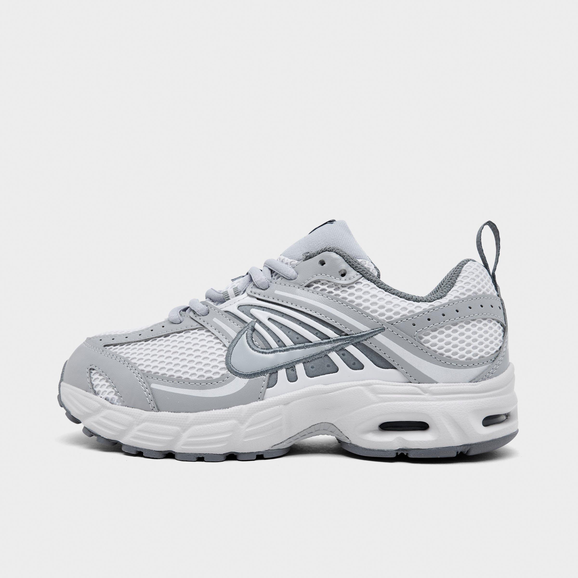 Little Kids' Nithtke Air Max Moto 2K Casual Shoes - Wolf Grey/Vast Grey/Cool Grey/Wolf Grey - Left shoe facing left. Outside of the shoe.
