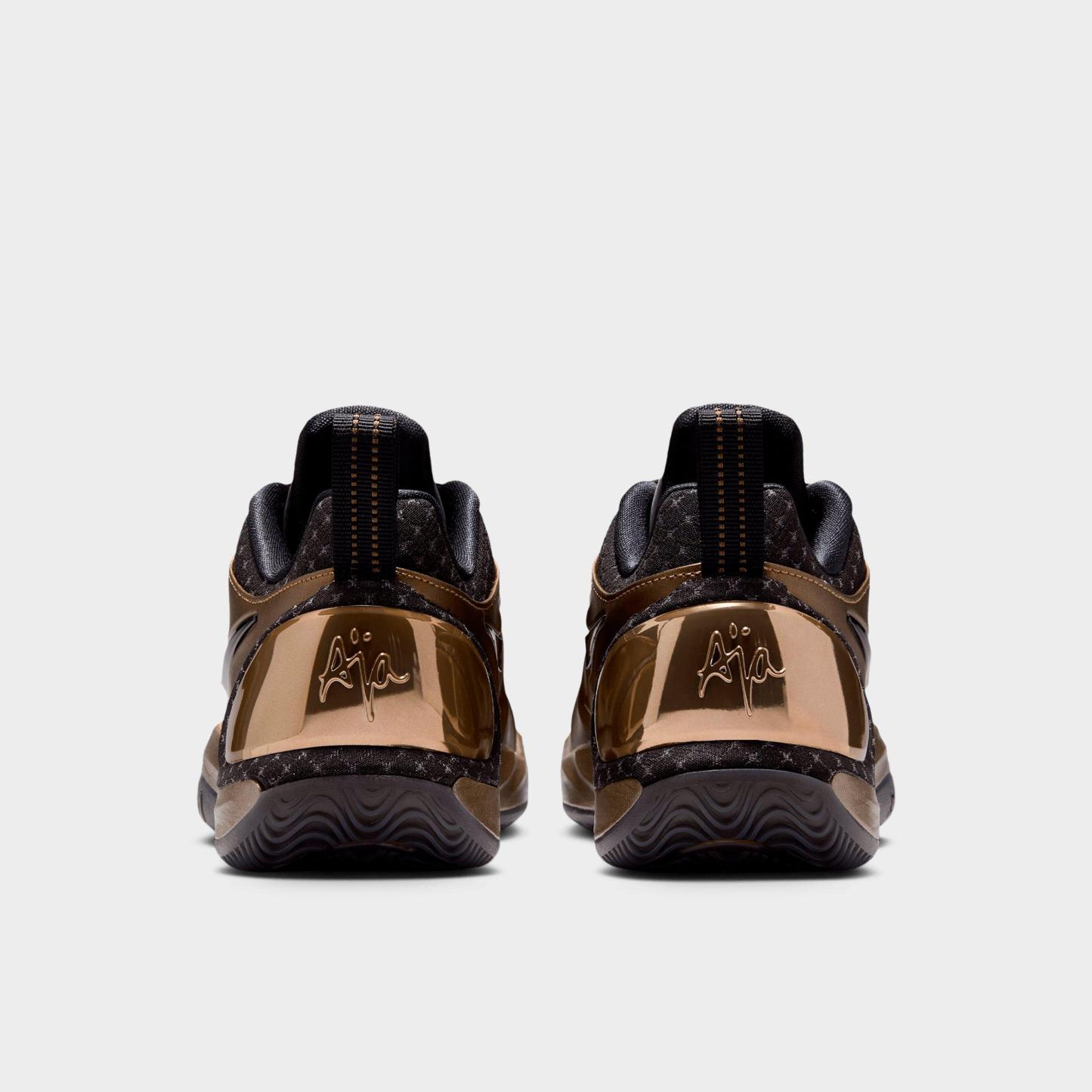 Nithtke A'Two A'ja Wilson Basketball Shoes - Part 1 - Hazel Rush/Black/Multi-Color - Back view