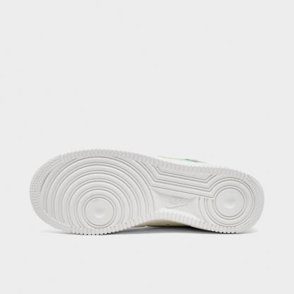 Big Kids' Nithtke Air Force 1 Low Casual Shoes - Sail/Multicolor/Sesame/Lemon Venom/Bleached Turquoise/Chile Red - Bottom view