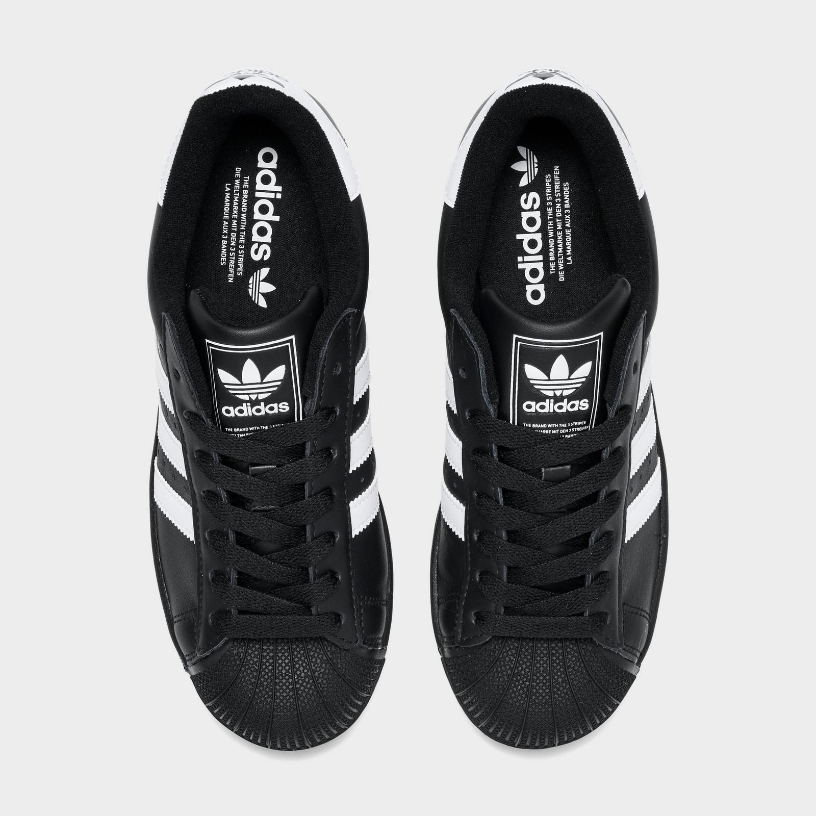 Women's adidas Originals Superstar II Casual Shoes - Core Black/White/Core Black - view 5
