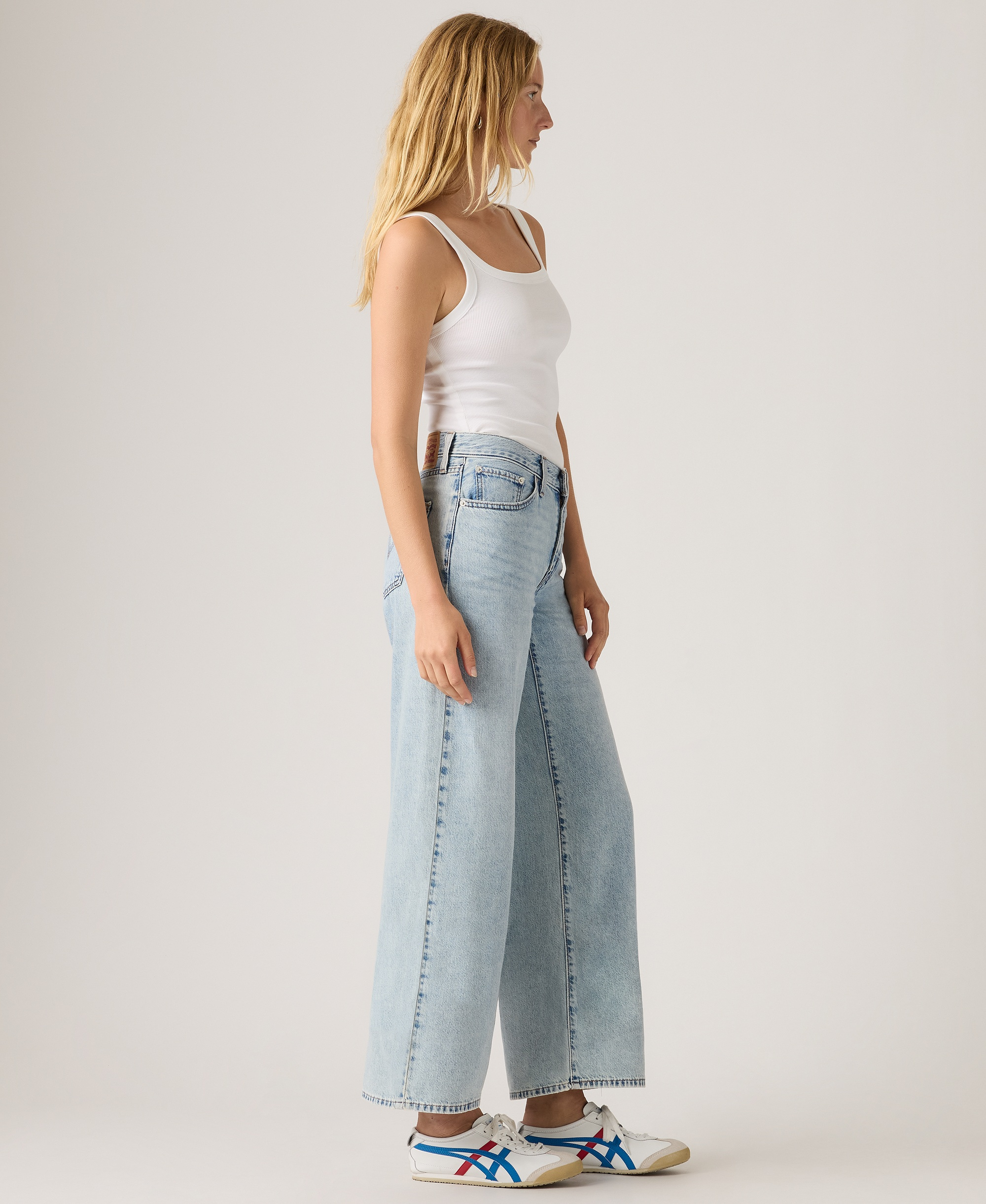 Levi's Women's Middy Wide-Leg Ankle Jeans - Main Character