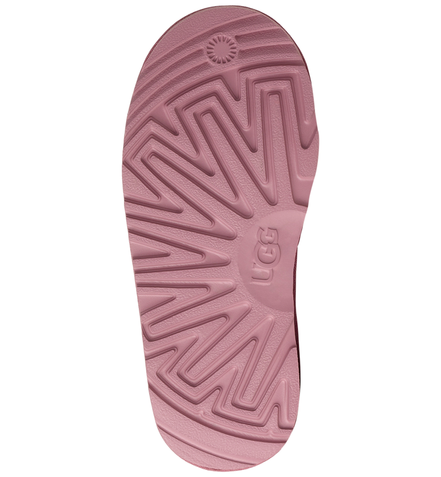 UGG® Kids Classic Ultra Mini Western Round Toe Booties - Dusty Orchid