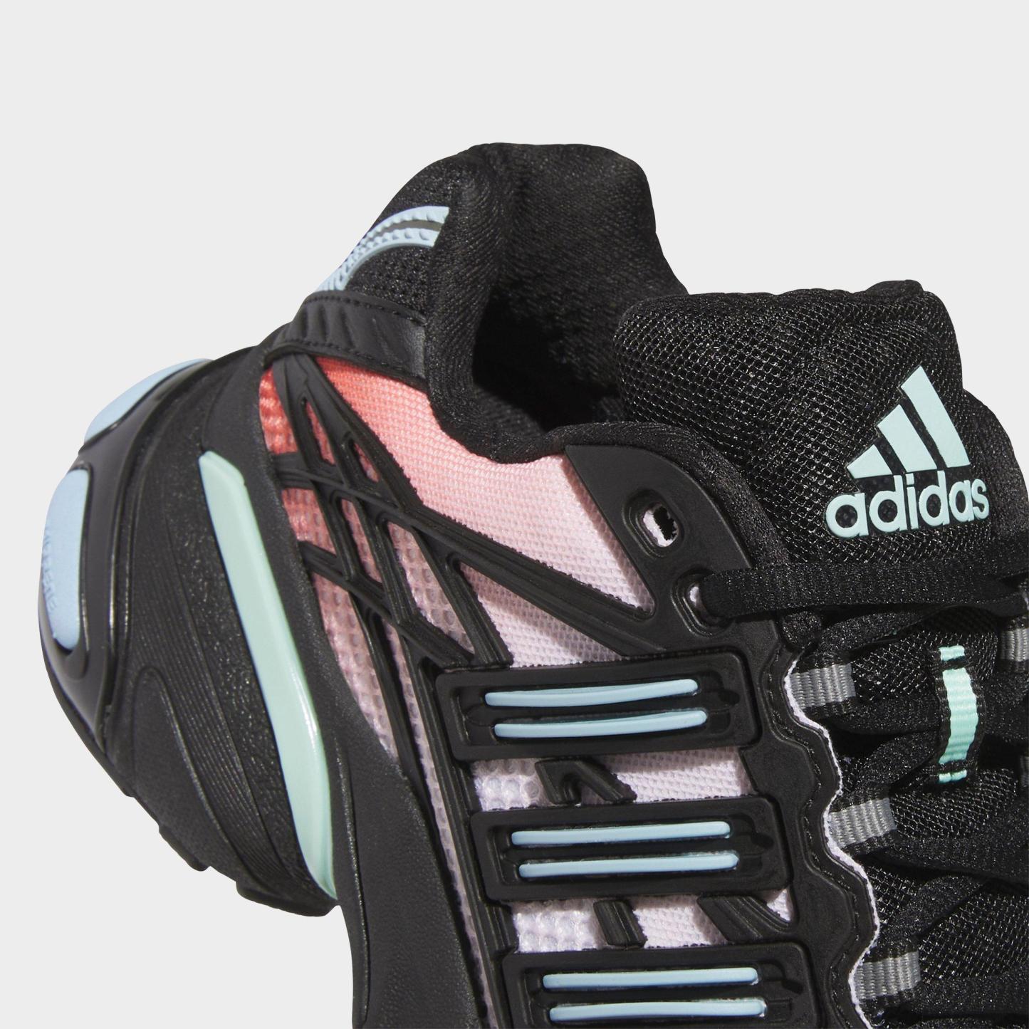 Big Kids' adidas Adistar XLG 2.0 Casual Shoes - Core Black/Clear Sky/Preloved Red - Detail shot