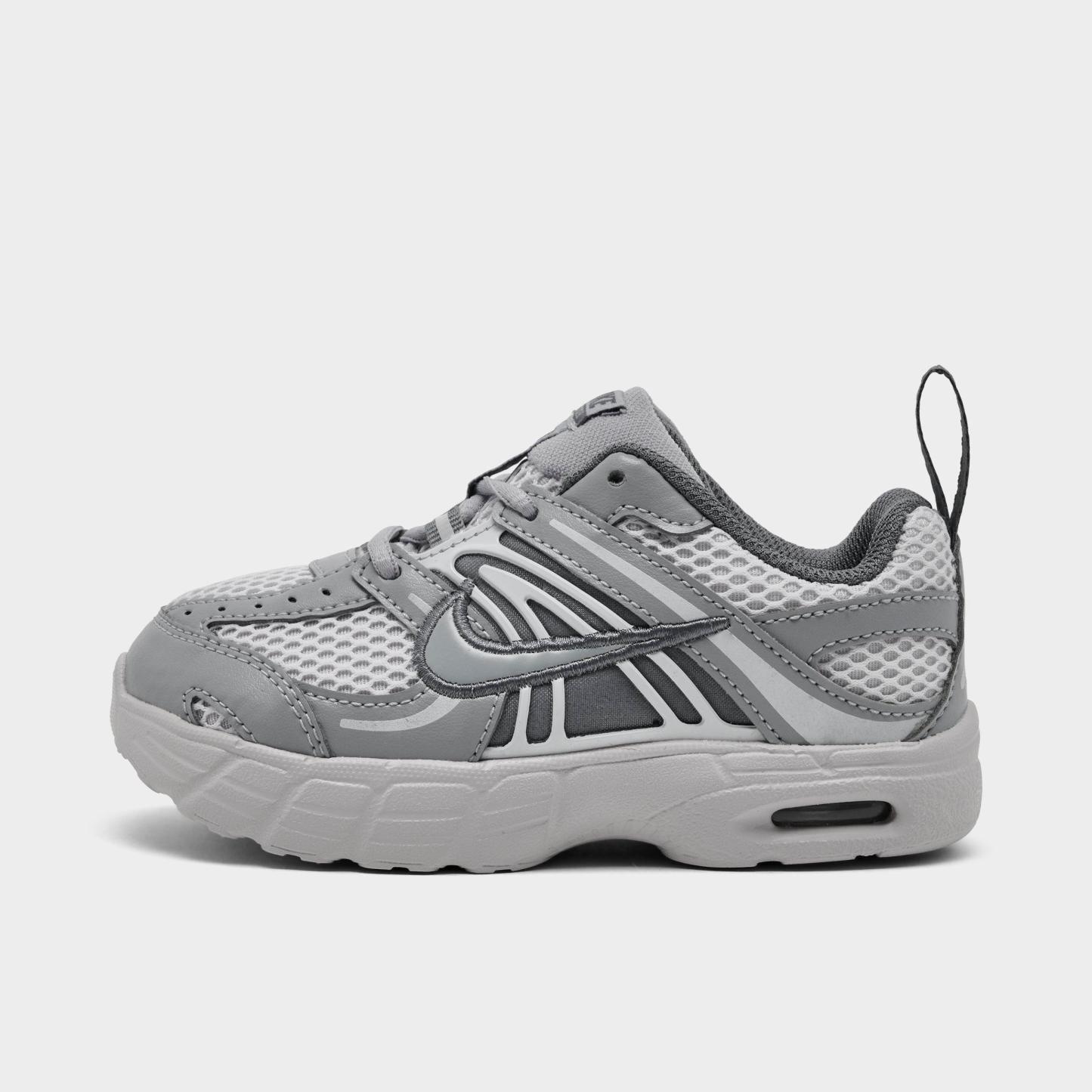Kids' Toddler Nithtke Air Max Moto 2K Casual Shoes - Wolf Grey/Vast Grey/Cool Grey/Wolf Grey - Left shoe facing left. Outside of the shoe.