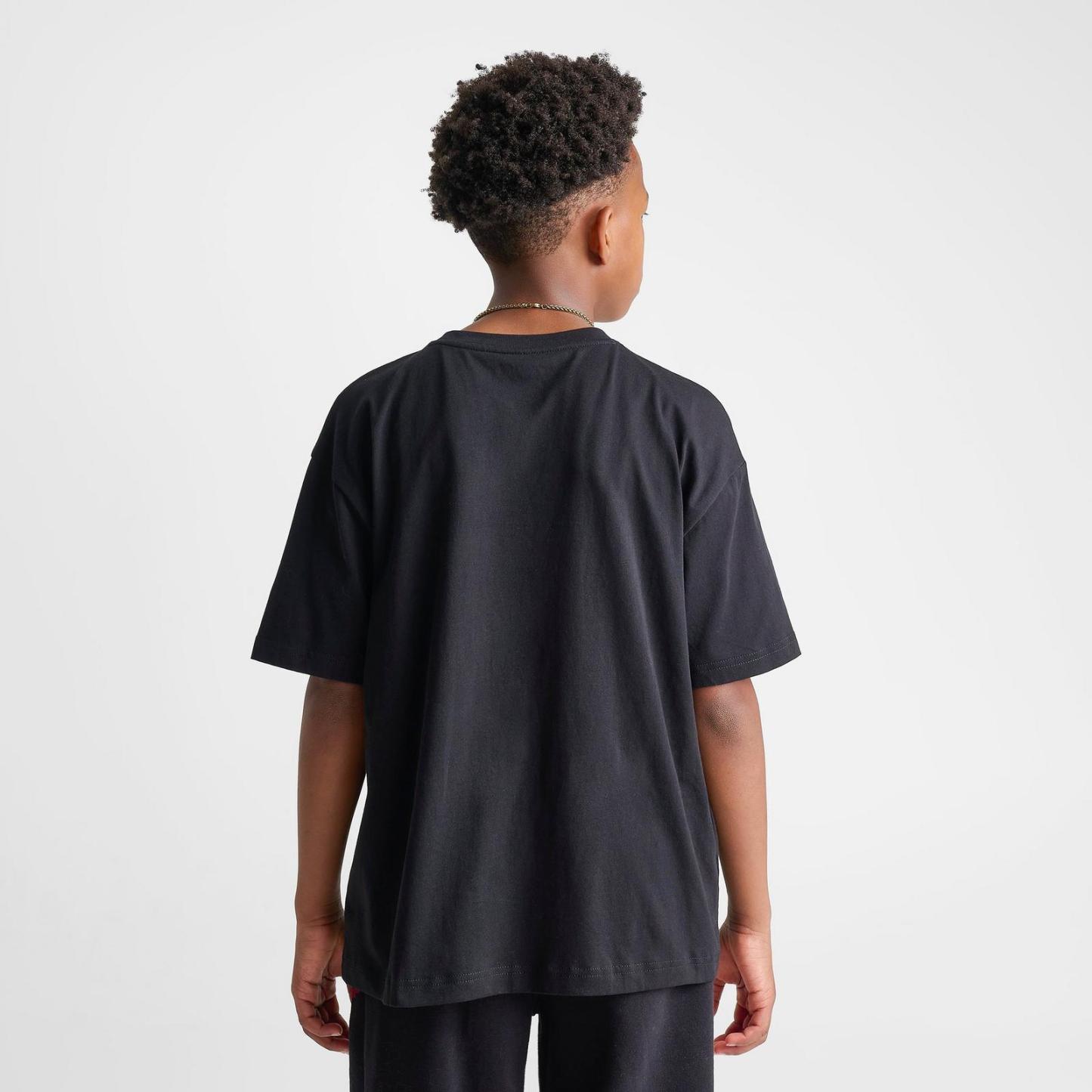 Big Kids' Jordan Brand of Flight Graphic T-Shirt - Black - view 4