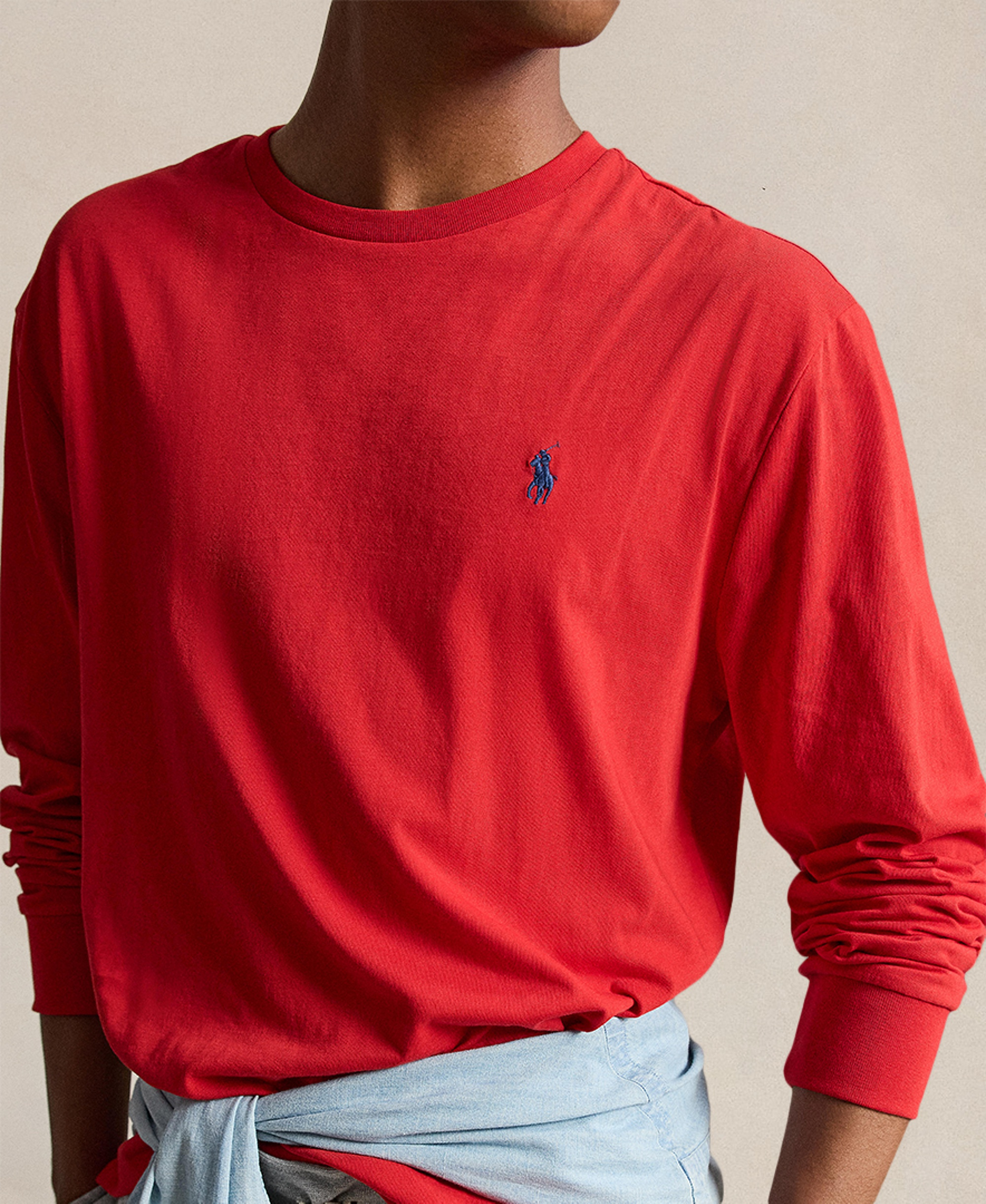 Polo Ralph Lauren Men's Classic-Fit T-Shirt - Red New