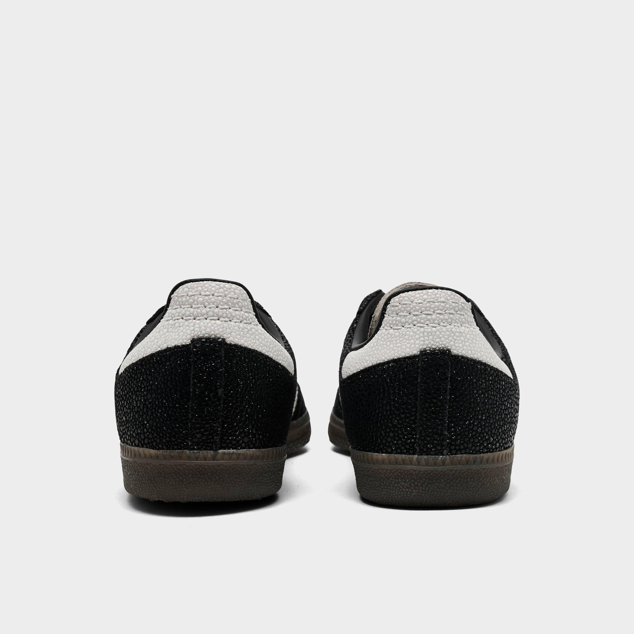 Women's adidas Originals Samba OG Casual Shoes - Part 6 - Core Black/Cloud White/Gum - Back view