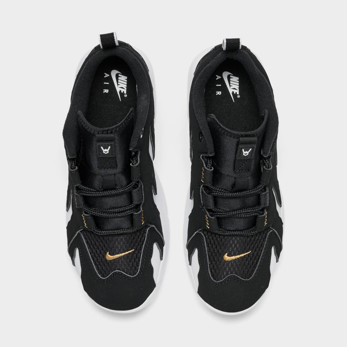 Little Kids' Nike Air DT Max ‘96 Low Casual Shoes - Black/Metallic Gold/White