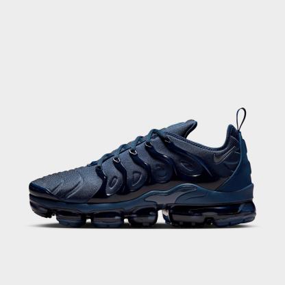 Men's Nike Air VaporMax Plus Running Shoes - Thunder Blue/Midnight Navy/Cool Grey