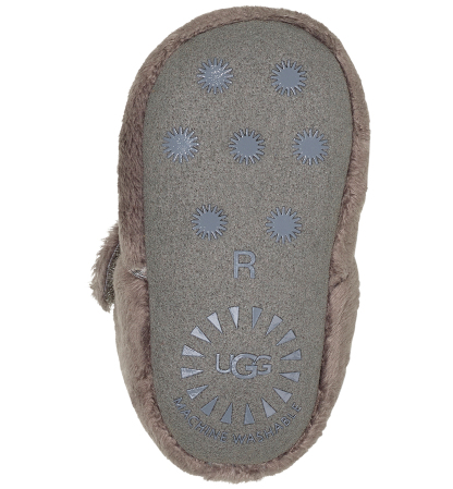 UGG® Baby Unisex Bixbee Booties - Charcoal