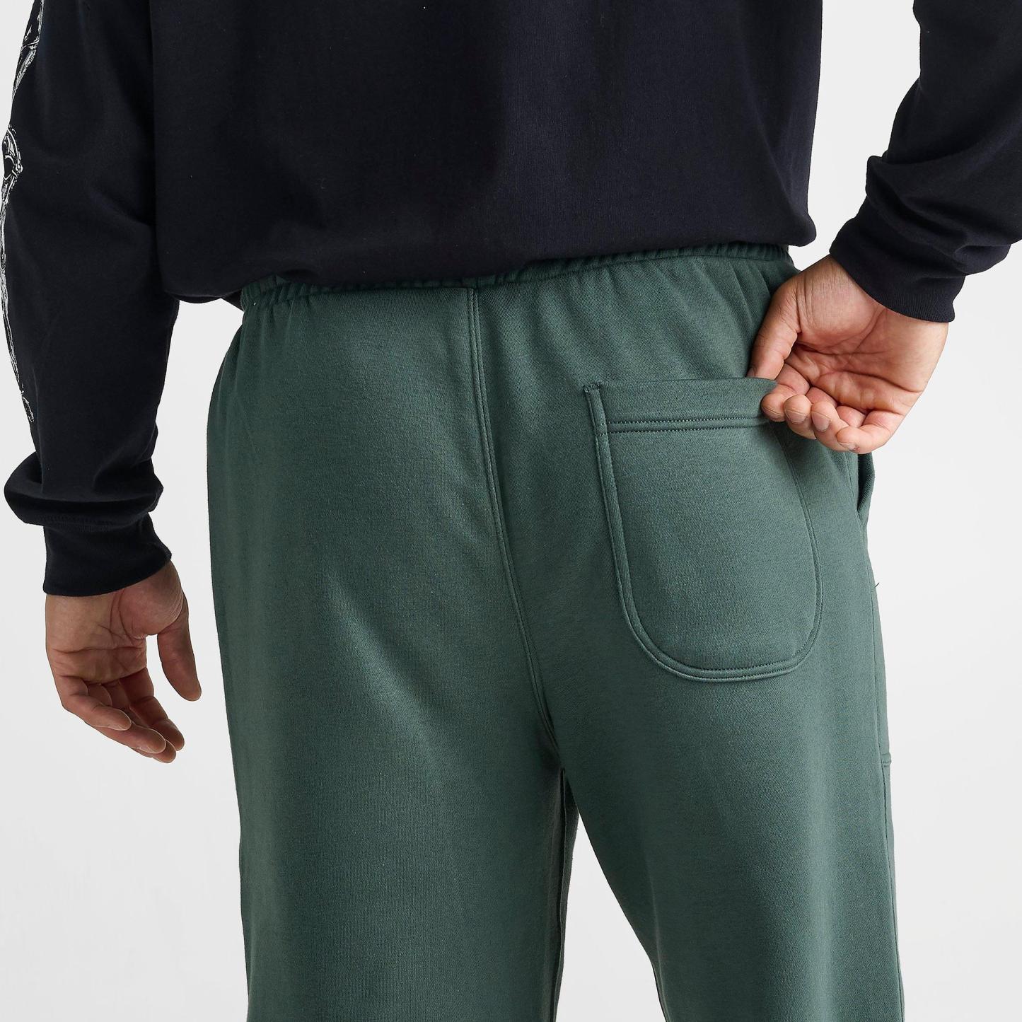 Men's Nithtke Sportswear Swoosh Box Fleece Sweatpants - Vintage Green/Sail