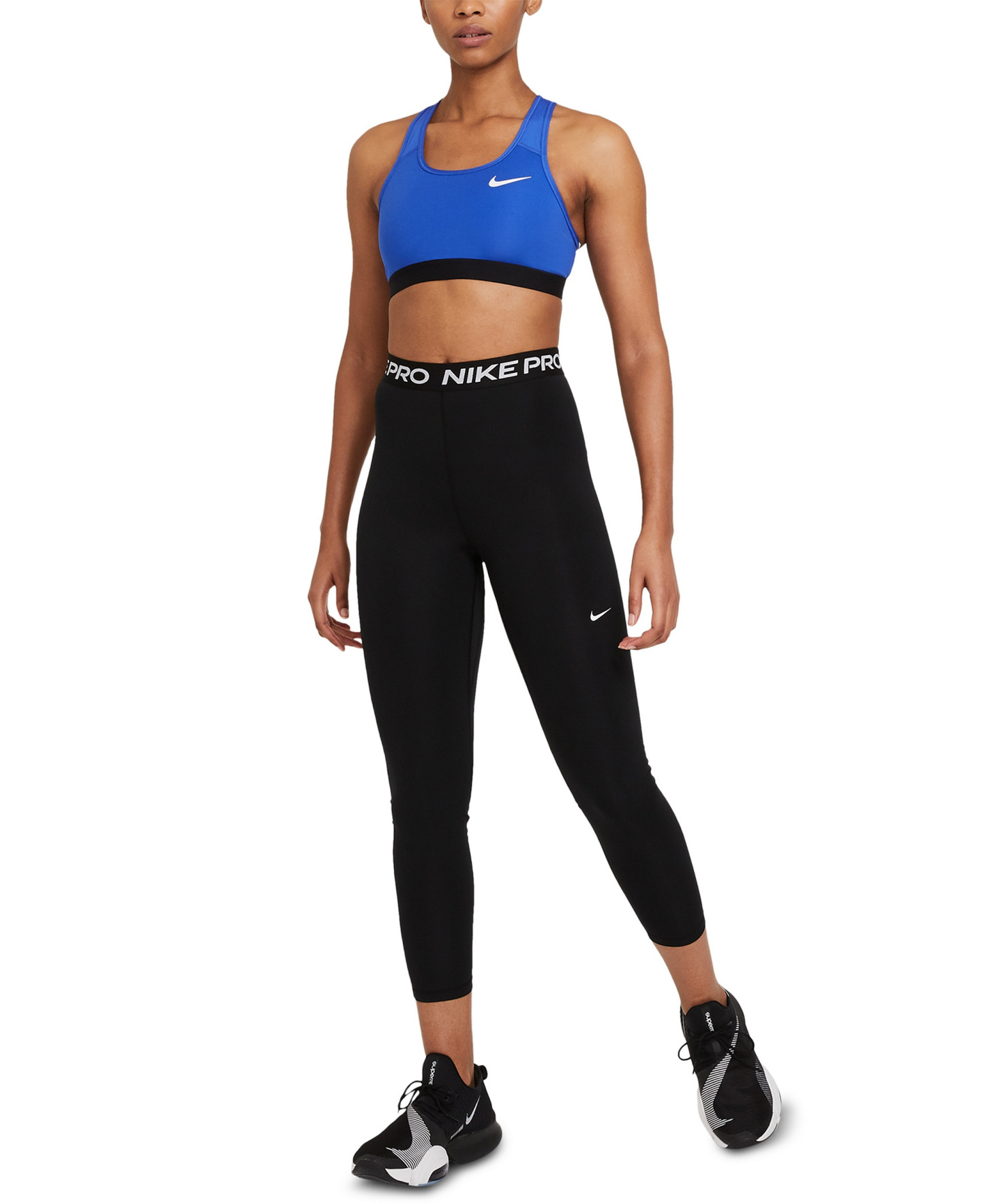 Nike Women's Pro 365 & Dri-Fit Bottoms - Black