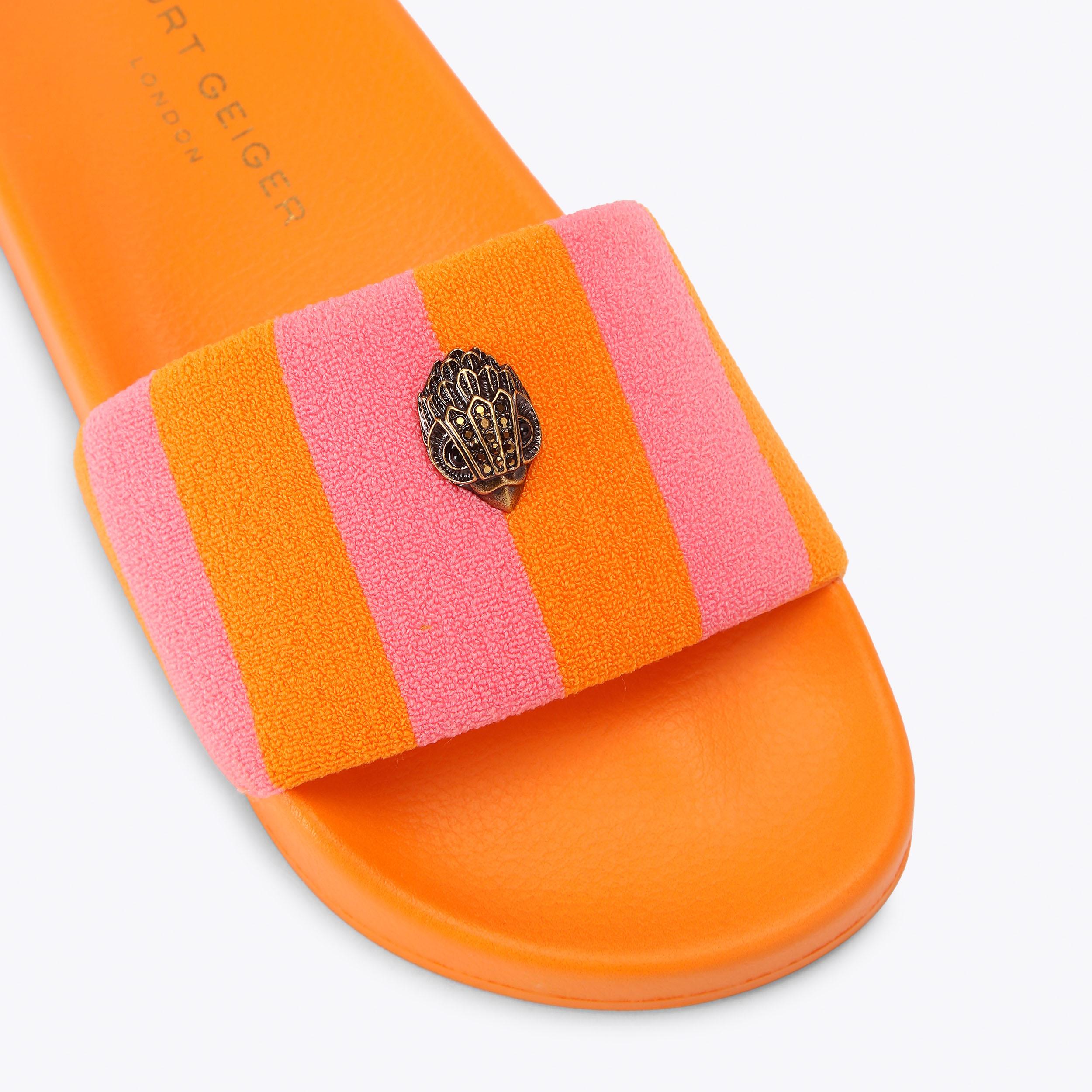 Kurt Geiger London Kurt's Cabana Meena Eagle Slide - Pink - view 5