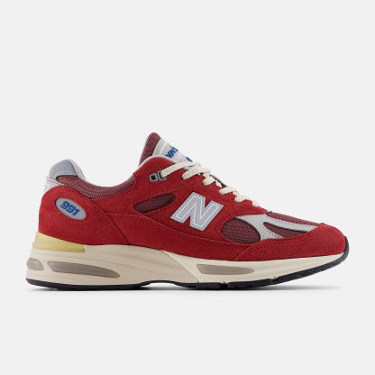 New Balance Made in UK 991V2 Vintage Sports, U991RS2