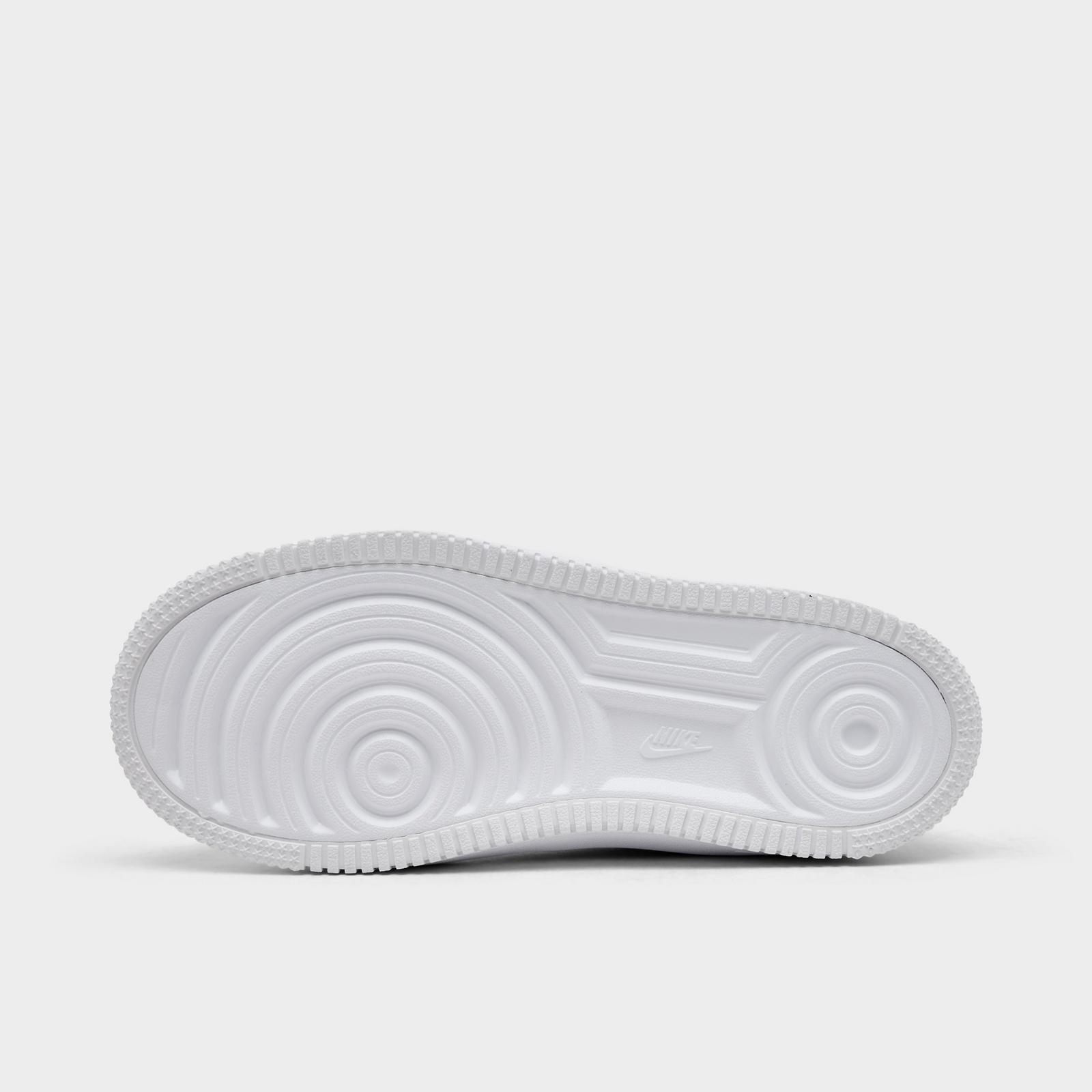 Little Kids' Nike Force 1 Casual Shoes - White/White/White