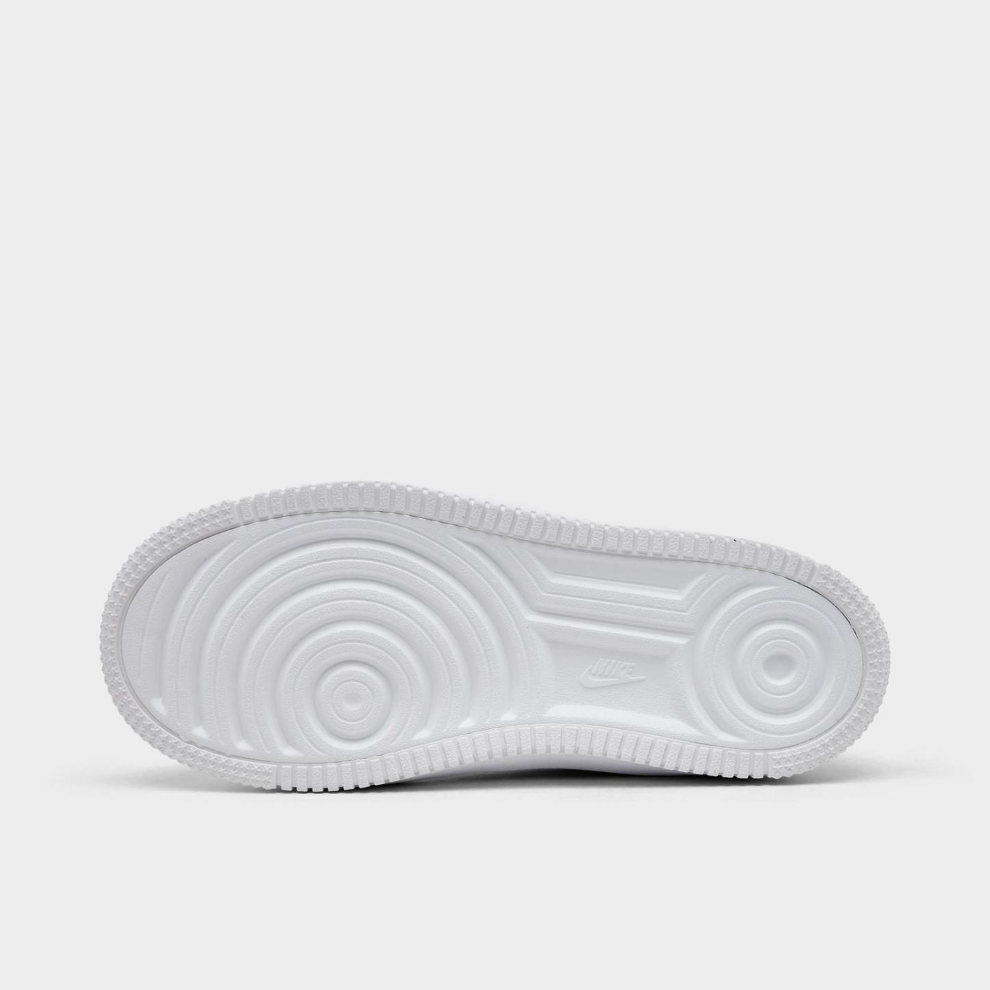 Little Kids' Nike Force 1 Casual Shoes - White/White/White