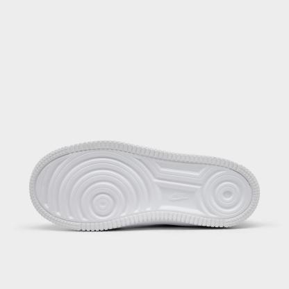 Little Kids' Nike Force 1 Casual Shoes - White/White/White