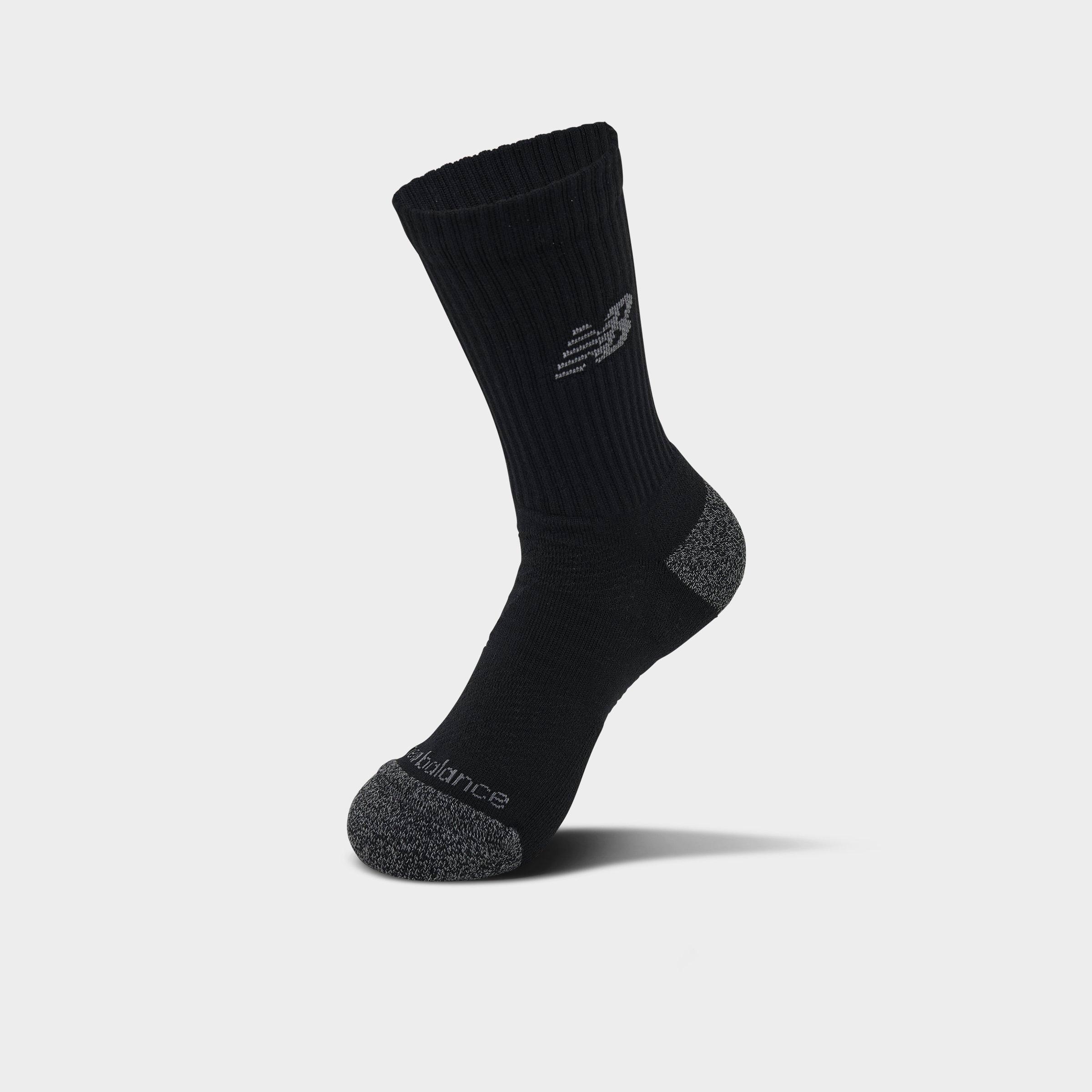 New Balance Active Crew Socks (3-Pack) - Core Black - view 3