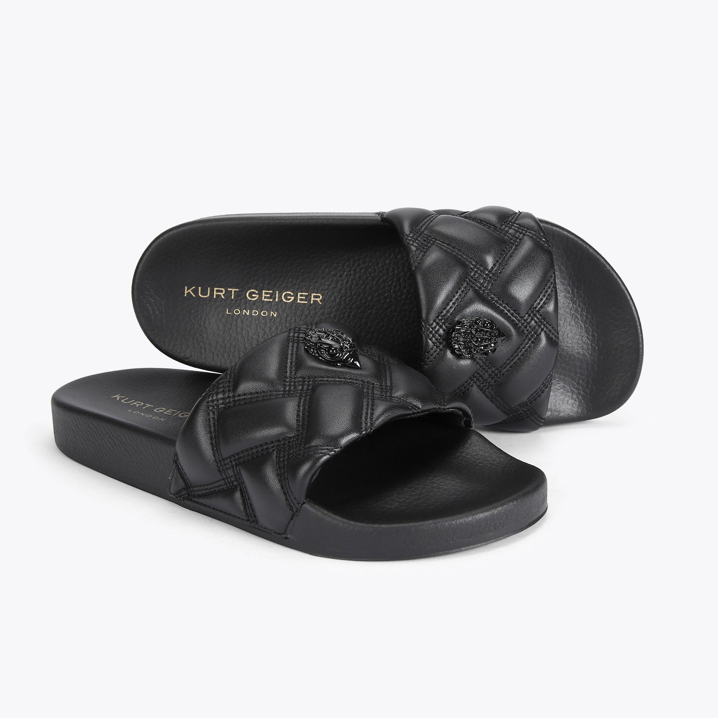 Kurt Geiger London Meena Eagle Slide - Black - view 5