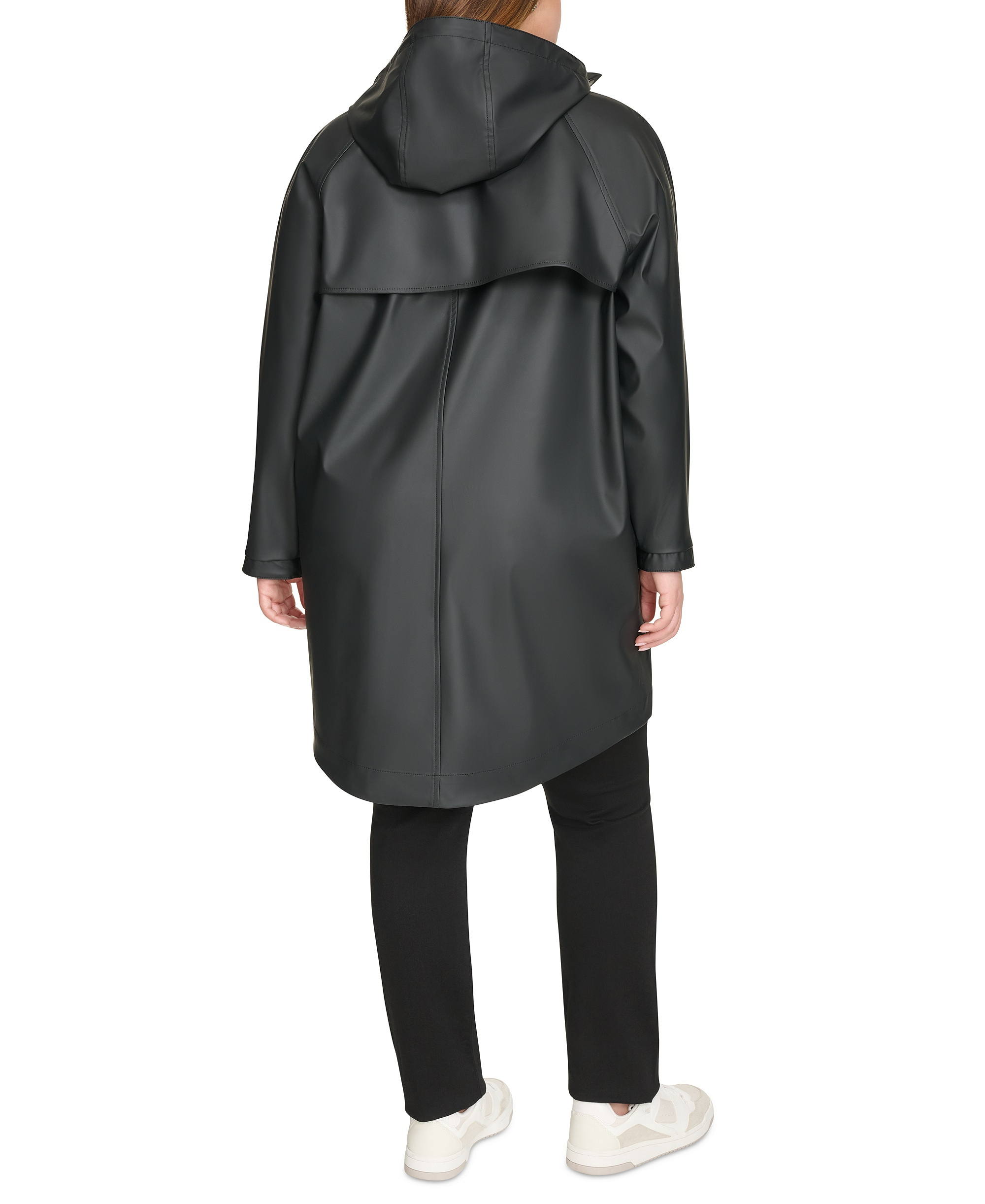 Levi's Women's Raglan Sleeve Rain Collar Jacket - Black