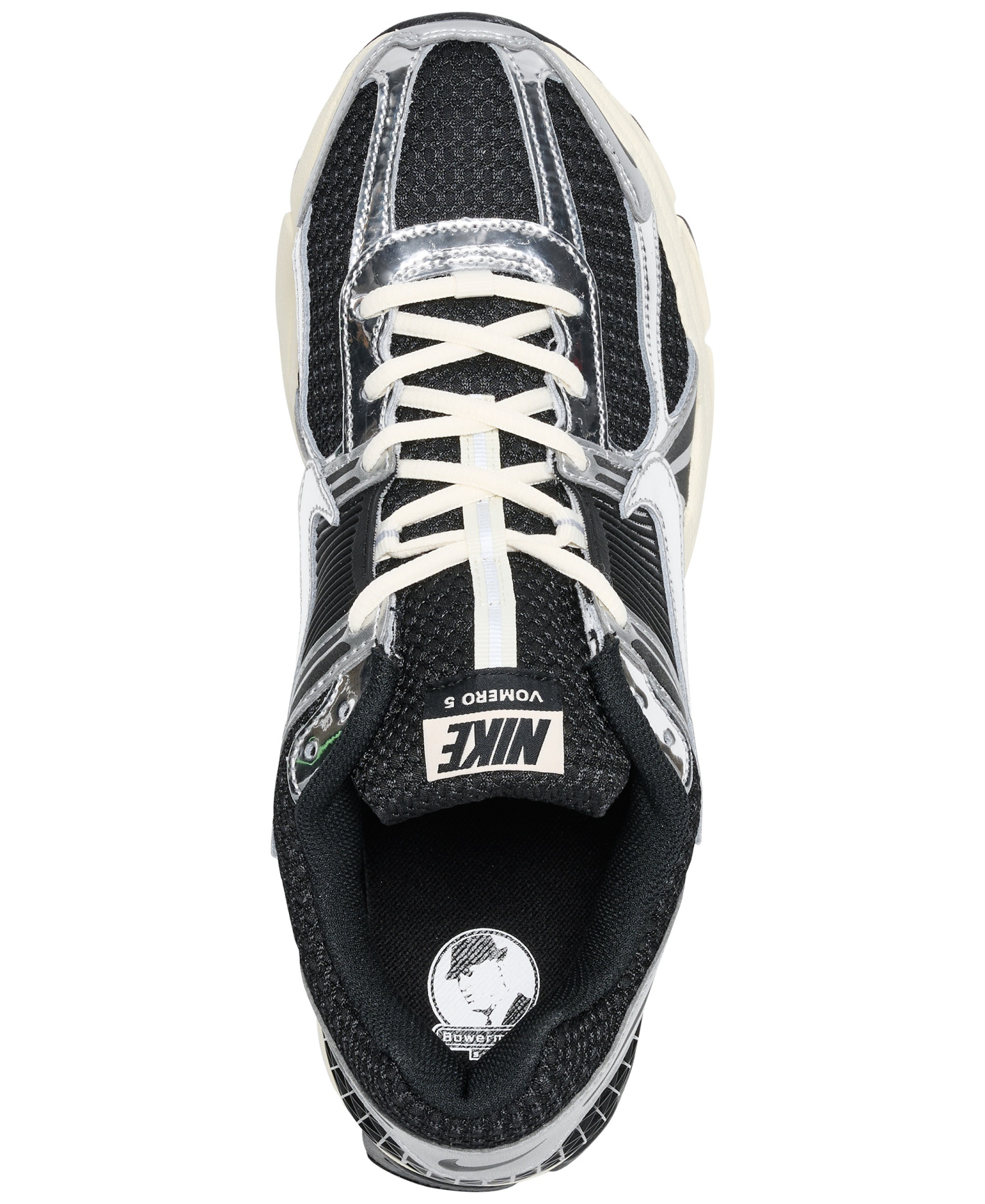 Nike Men's Zoom Vomero 5 Casual Sneakers from Finish Line - Black,Chrome